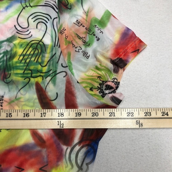 Shein Curve Shirt 2XL Rabbits Short Sleeve Tee - Picture 5 of 10